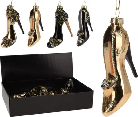 Купить Декорация подвесная Туфелька, длина 12 см, в ассортименте, Koopman в интернет-магазине Akvilon.kz