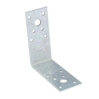 Купить Пластина перф.угловая 90x90x40x2,0мм (белый цинк 1 шт), Стройбат в интернет-магазине Akvilon.kz