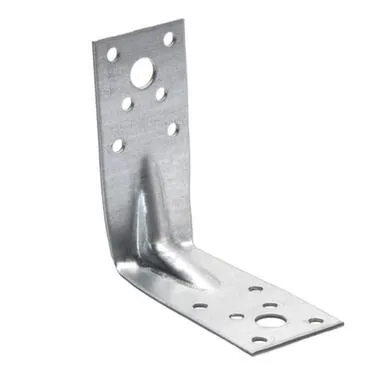 Купить Пластина перф.угловая усил. 90x90x40x2,0мм (белый цинк 1 шт), Стройбат в интернет-магазине Akvilon.kz