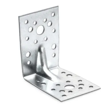 Купить Пластина перф.угловая усил. 90x90x65x2,0мм (белый цинк 1 шт), Стройбат в интернет-магазине Akvilon.kz
