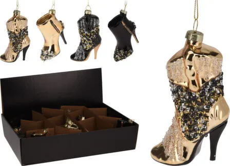 Купить Декорация подвесная Сапожок, длина 12 см, в ассортименте, Koopman в интернет-магазине Akvilon.kz