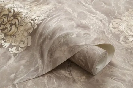 Купить Обои виниловые на флизелиновой основе Амадин, мотив, коричневый, 1,06x10 м, Артекс в интернет-магазине Akvilon.kz