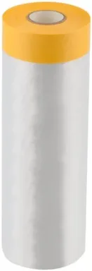 Купить Укрывная пленка с золотистой малярной лентой, 270 см х 17 м, 7 мк, Master Color в интернет-магазине Akvilon.kz