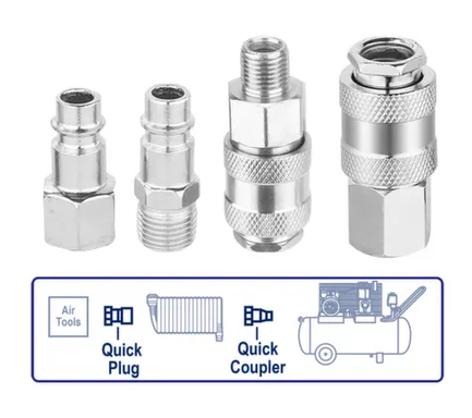 Купить Набор пневматических соединителей 4шт в наборе, EMTOP в интернет-магазине Akvilon.kz