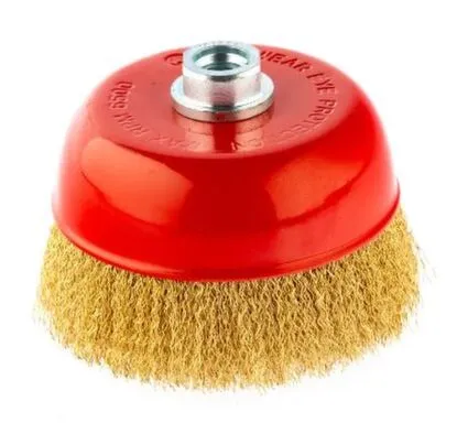 Купить Щетка для УШМ 125 мм, "Чашка", Matrix в интернет-магазине Akvilon.kz