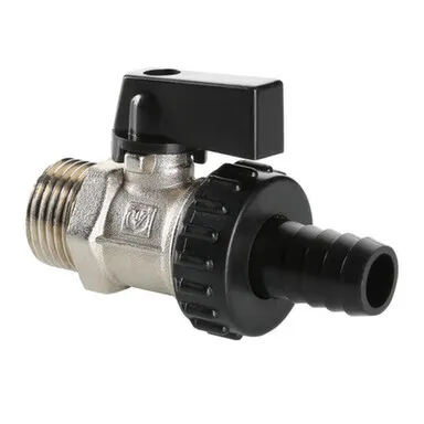 Купить Valteс кран дренажный с пластиковым штуцером наружная резьба 1/2" в интернет-магазине Akvilon.kz