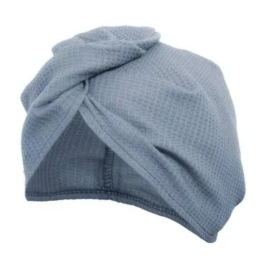 Купить Вафельная чалма, серая, Банные штучки в интернет-магазине Akvilon.kz