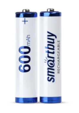 Купить Аккумулятор NiMh AAA/2BL 600 mAh 1,2 V, 2 шт, Smartbuy в интернет-магазине Akvilon.kz