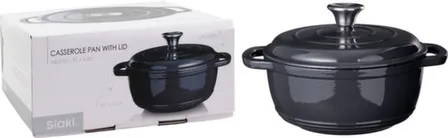 Кастрюля с крышкой, 28x9 см, объём 2,4 л, Koopman в интернет-магазине Akvilon.kz