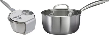 Ковш с ручкой и крышкой, 17,5x7x36 см, Koopman в интернет-магазине Akvilon.kz