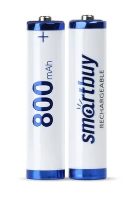 Купить Аккумулятор NiMh AAA/2BL 800 mAh 1,2 V, 2 шт, Smartbuy в интернет-магазине Akvilon.kz