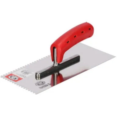 Купить Гладилка с зубьями 280x130x0,7 мм, зуб 10, двухкомп. ручка SG, Олейник в интернет-магазине Akvilon.kz