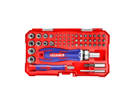 Купить Набор отвёрток с битами 55 шт, EMTOP в интернет-магазине Akvilon.kz