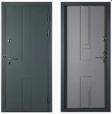 Купить Дверь металлическая Цефей Термо Cилк титан АЛМАЗ Правое 880 в интернет-магазине Akvilon.kz