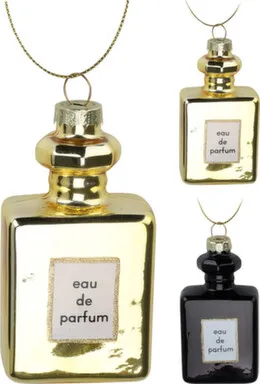 Купить Декорация подвесная Парфюм, 4,5x8x9 см, в ассортименте, Koopman в интернет-магазине Akvilon.kz
