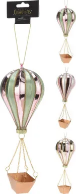 Купить Декорация подвесная Воздушный шар, 6,5x19 см, в ассортименте, Koopman в интернет-магазине Akvilon.kz