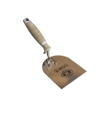 Купить Кельма штукатурная из пружинной стали 80 мм, кожаная ручка, Олейник в интернет-магазине Akvilon.kz