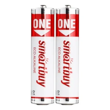 Купить Батарейка алкалиновая One, LR03/2B, 2 шт, Smartbuy в интернет-магазине Akvilon.kz