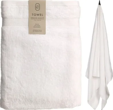 Купить Полотенце, белый, 70x140 см, Koopman в интернет-магазине Akvilon.kz