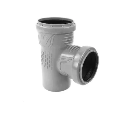 Купить Тройник прямой для внутренней канализации d 75 мм, РТП в интернет-магазине Akvilon.kz Купить Тройник прямой для внутренней канализации d 75 мм, РТП в интернет-магазине Akvilon.kz