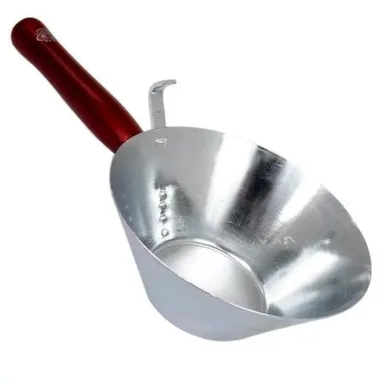 Купить Ковш штукатурный, металлический диам. 180мм, деревянная ручка, Олейник в интернет-магазине Akvilon.kz