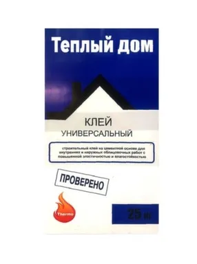 Купить Клей универсальный для керамической плитки, 25 кг, Теплый Дом в интернет-магазине Akvilon.kz