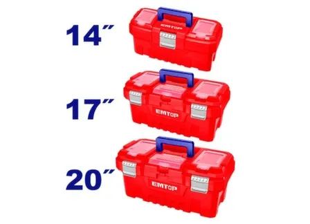 Купить Инструментальный пластиковый ящик, 3 шт в наборе, EMTOP в интернет-магазине Akvilon.kz