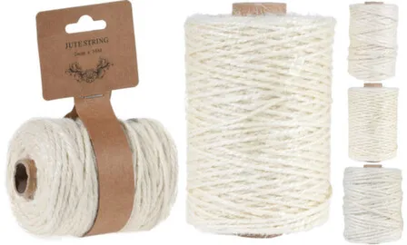 Купить Бечёвка упаковочная в мотке, белая, размер в асс, Koopman в интернет-магазине Akvilon.kz