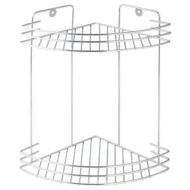 Купить Полка угловая двойная, металл, Аквалиния в интернет-магазине Akvilon.kz