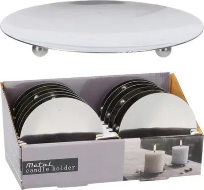 Купить Тарелка-подсвечник, 12x1,5 см, Koopman в интернет-магазине Akvilon.kz