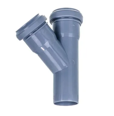 Купить Тройник косой для внутренней канализации d 40 мм, РТП в интернет-магазине Akvilon.kz