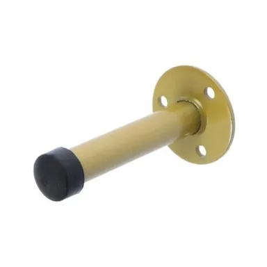 Купить Ограничитель двери настенный, силумин, золото, 1 шт, Стройбат в интернет-магазине Akvilon.kz Купить Ограничитель двери настенный, силумин, золото, 1 шт, Стройбат в интернет-магазине Akvilon.kz