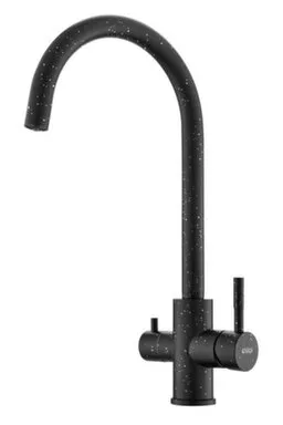 Купить Смеситель для кухни с с подключение к фильтру Granite Black, Esko в интернет-магазине Akvilon.kz