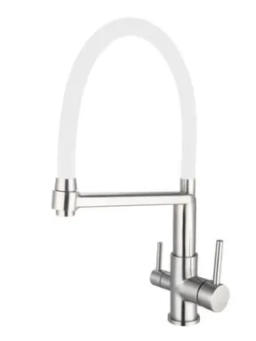 Купить Смеситель для кухни с высоким гибким изливом и подключением к фильтру, Esko в интернет-магазине Akvilon.kz