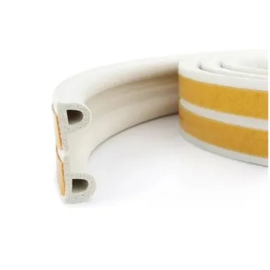 Купить Уплотнитель резиновый, P-профиль белый 5,5x9 мм, 100 м, 4walls в интернет-магазине Akvilon.kz