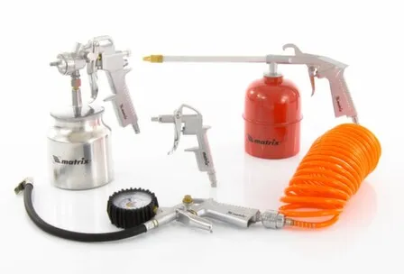 Купить Набор пневматического инструмента (5 пред.) Matrix в интернет-магазине Akvilon.kz