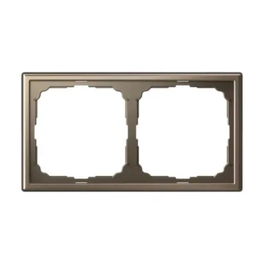 Рамка 2-местная универсальная ArtGallery, мокко, System Electric в интернет-магазине Akvilon.kz