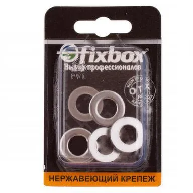 Купить Шайба нерж. DIN 125A 10мм (5 шт), Стройбат в интернет-магазине Akvilon.kz