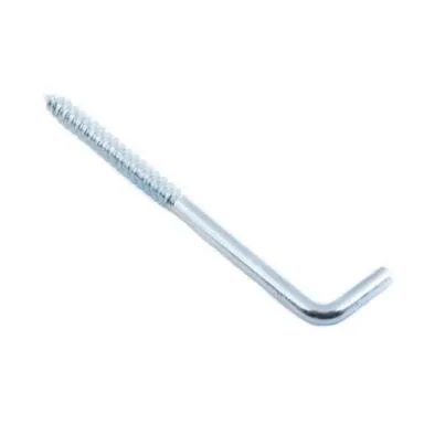 Купить Крюк Г-обр. 5x60 (белый цинк 2 шт), Стройбат в интернет-магазине Akvilon.kz