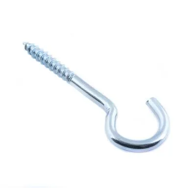 Купить Крюк-полукольцо 6x40 (белый цинк 1 шт), Стройбат в интернет-магазине Akvilon.kz