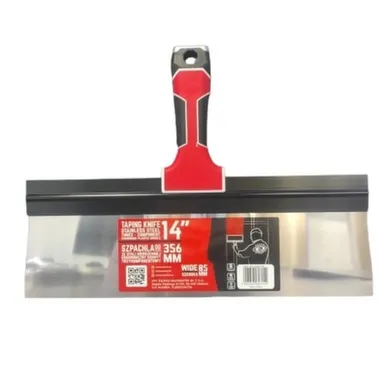 Купить Шпатель фасадный широкий из нержавеющей стали 356x85 мм, трёхкомп. ручка, Олейник в интернет-магазине Akvilon.kz