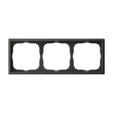 Рамка 3-местная универсальная ArtGallery, базальт, System Electric в интернет-магазине Akvilon.kz
