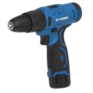 Купить Аккумуляторная дрель шуруповёрт 10мм, 30Нм, 2А, ударная, 95101-21TD Galaxia в интернет-магазине Akvilon.kz