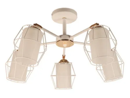 Купить Люстра Каскад 151121, белая, Е27, 60 Вт, Галлоп в интернет-магазине Akvilon.kz