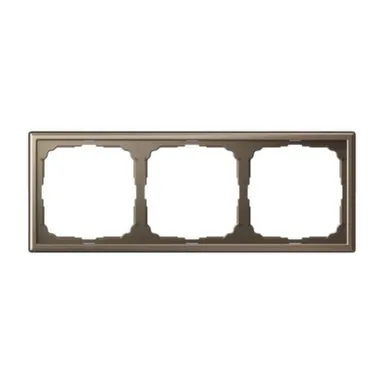 Рамка 3-местная универсальная ArtGallery, мокко, System Electric в интернет-магазине Akvilon.kz