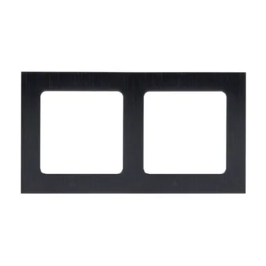 Купить Черная рамка 2- местная металл Стокгольм в интернет-магазине Akvilon.kz