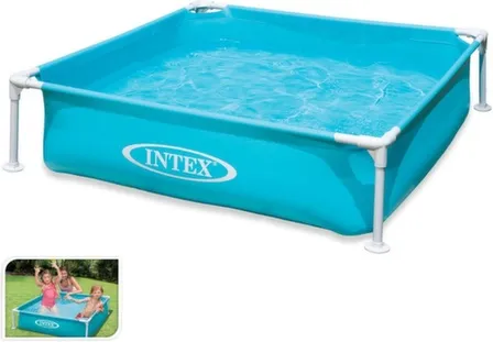 Бассейн на жёстком каркасе 122x122x30 см, объём 342 л, Intex в интернет-магазине Akvilon.kz