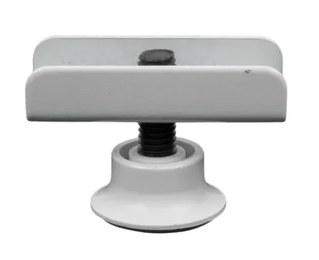 Купить Опора М8 регулируемая металлическая под плиту 16 мм, белый, 2 шт, Стройбат в интернет-магазине Akvilon.kz Купить Опора М8 регулируемая металлическая под плиту 16 мм, белый, 2 шт, Стройбат в интернет-магазине Akvilon.kz