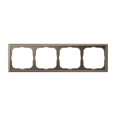 Рамка 4-местная универсальная ArtGallery, мокко, System Electric в интернет-магазине Akvilon.kz