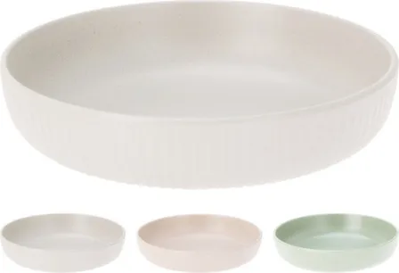 Купить Тарелка, керамика, 22x5 см, в ассортименте, Koopman в интернет-магазине Akvilon.kz